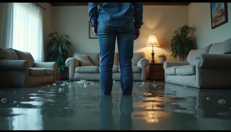 Burst Pipe Cleanup in Scottsdale, AZ