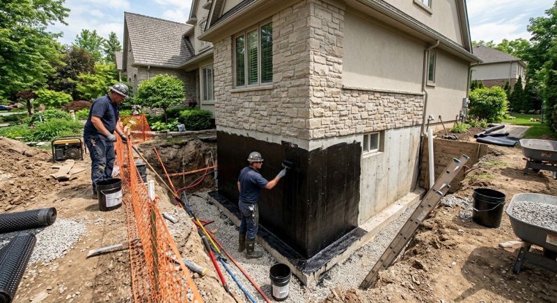 Concrete Foundation Sealing in Fredericksburg, VA
