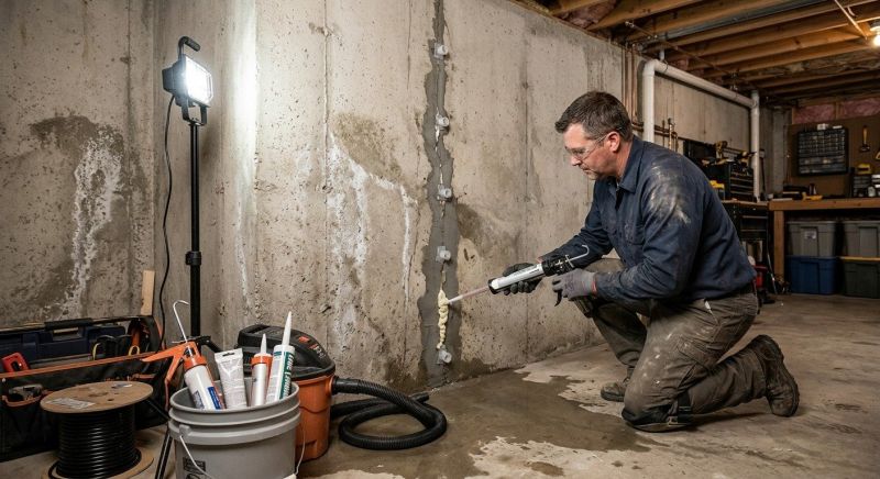 Basement Water Sealing