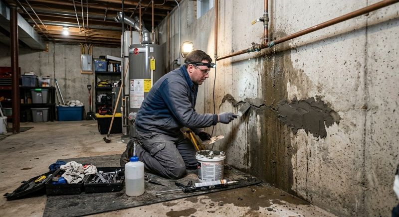 Foundation Leak Repair in Fredericksburg, VA