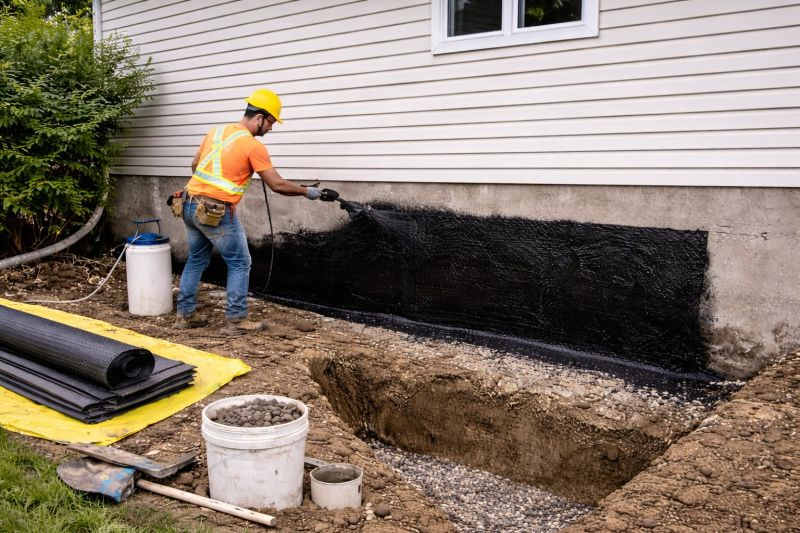 Wall Waterproofing in Greenville, SC